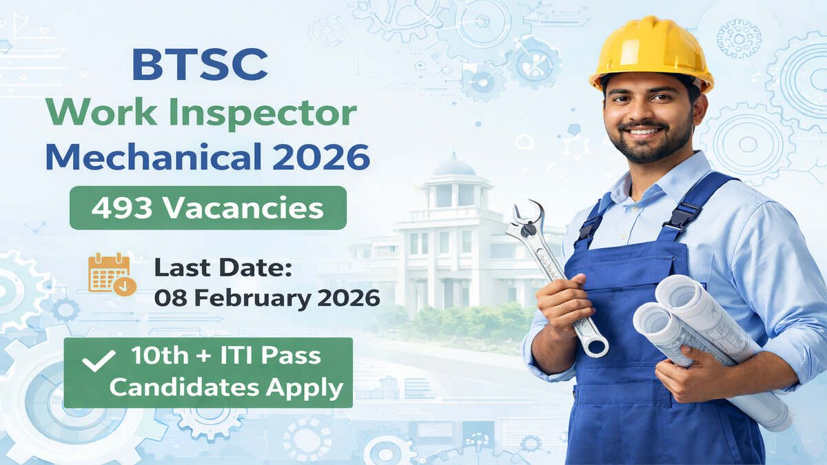BTSC Work Inspector Mechanical 2026